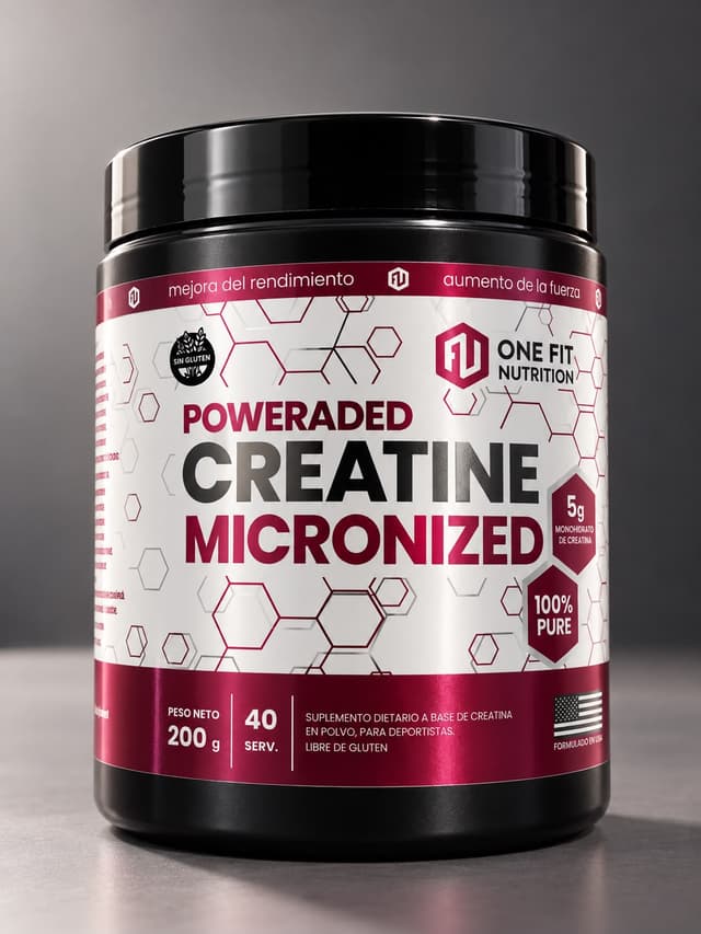 Creatine Micronized 200 g One Fit Nutrition