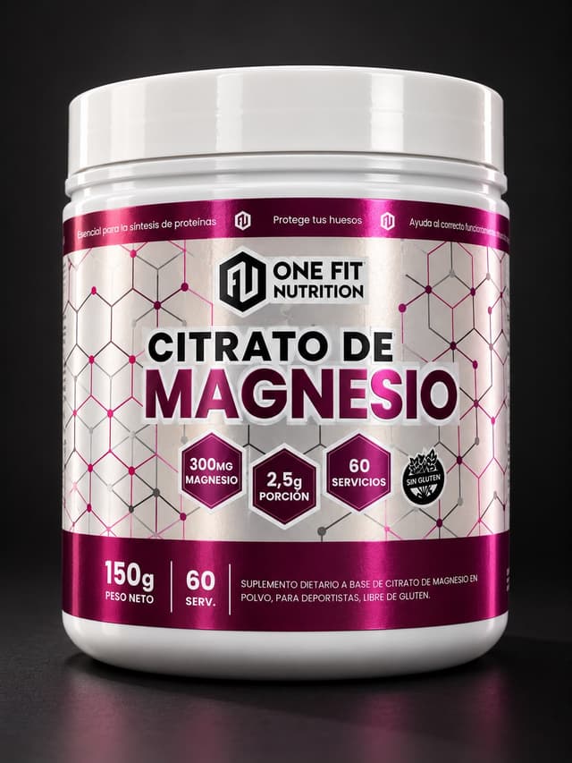 Citrato de Magnesio 150 gr - One Fit Nutrition