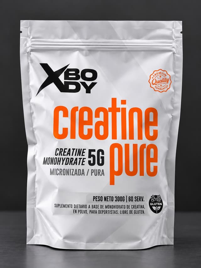 Creatina Pura Micronizada Doypack 300 gr - xBody Evolution